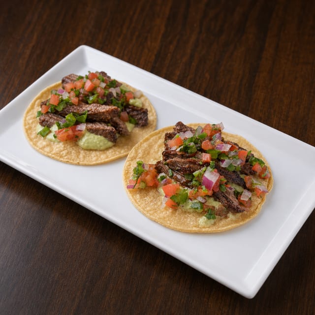 STEAK TACO.