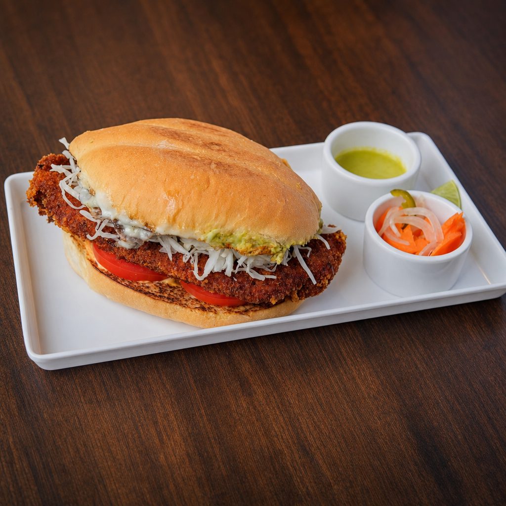 POLLO MILANES TORTA.