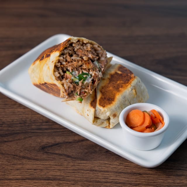 LAMB HASHWE Burrito.