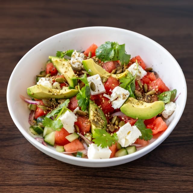 WATERMELON SALAD.